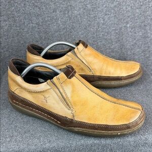 Pikolinos Leather Men's Roble Two Tone Casual Shoes Size EU45|US11-11.5